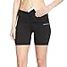 Baleaf Women's 5" High Waist Workout Yoga Shorts Tummy Control Inner Pocket Charcoal Size M