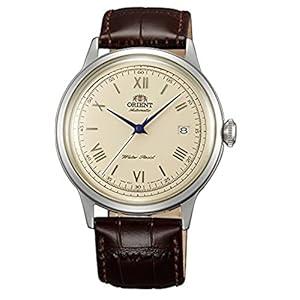 [ORIENT] Self Winding Watch Classic Automatic Roma International Model Japanese Manufacturer’s Guarantee Bambino New Model Cream Yellow SAC00009N0 Wrist Watch