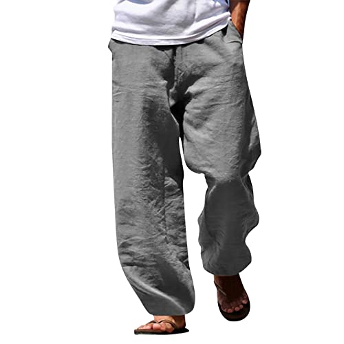 Pantalon entraînement été sarouel homme fluide style bohème