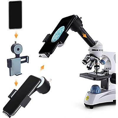 Swift Microscope Lens Adapter, Smartphone Camera Adapter Mount, Microscope Accessory (26mm28mm)