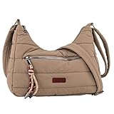 SKPAT - Bolso Bandolera Mujer Versátil para Diario y Viajes Estilo Casual Urbano Práctico Compacto Moda Bolsos De Mujer Bandolera. Bolso Taupe Mujer