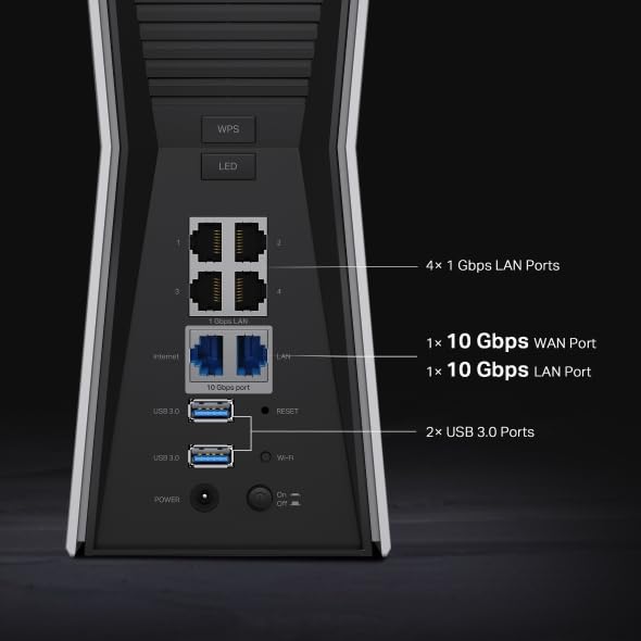 TP-Link Archer BE805 | Tri-Band Wi-Fi 7 Router | Fiber Destekli