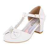 Breiter Blockabsatz und Riemchen sorgen für besseren Halt und sichereres Laufen.