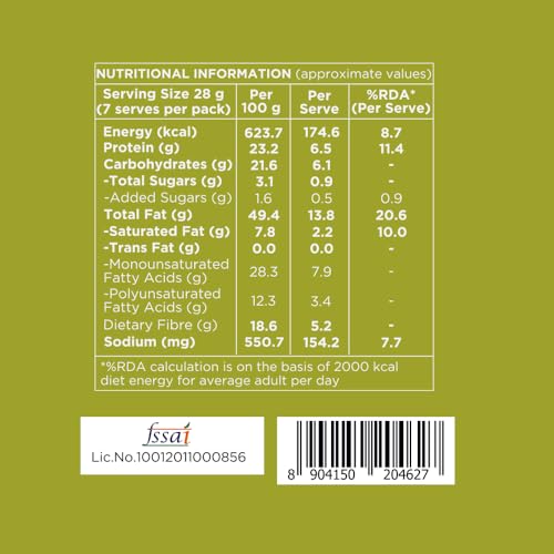 Image of Nutty Gritties Thai Chilli Blend Trail Mix 200g - Roasted Spicy Flavoured Almonds, Cashews and Peanuts| Healthy Party Snack | Dry Roasted, Non Fried, Zero Oil, Crunchy, Tasty