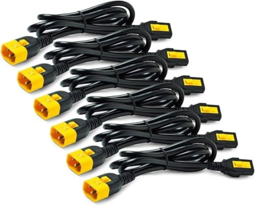 Cordons d'alimentation verrouillables APC AP8704S-WW pour serveurs en baie