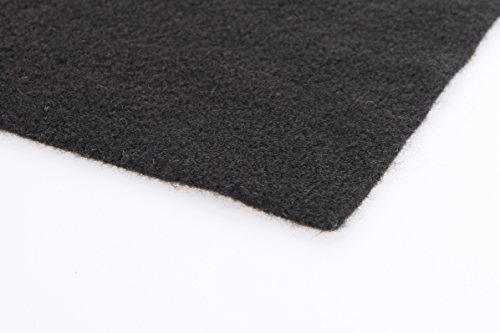 5Sq Meter Black Van Lining Carpet Campervan Camper Caravan Car T5 1.4 Wide
