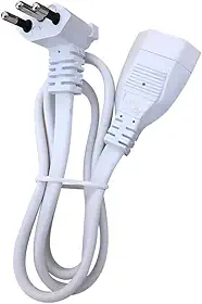 Cabo Prolongador Megatron Branco 3 x 2.5 x 0.80 m 20A