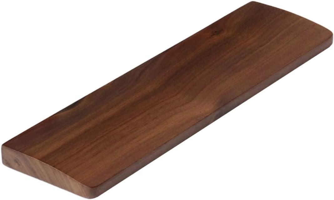 Homoyoyo Gaming Desk Accessories Walnut Hand Rest Ergonomic Keyboard Wrist Support Wrist Rest Pad for Laptop