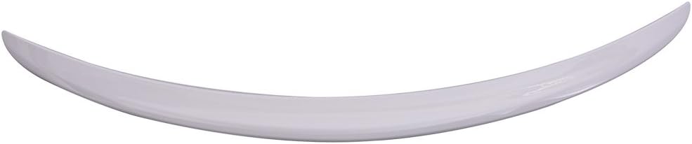 Trunk Spoiler Compatible with 2015-2020 Benz W205 C Class, AMG Style ABS Unpainted Black Rear Tail Lip Deck Boot Wing Available By IKON MOTORSPORTS, 2016 2017