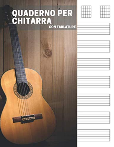 Quaderno Per Tablature Chitarra A4 - Con Griglie Per Accordi, Ideale Per Musicisti E Studenti Di Musica - Foto 12