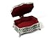 Mullingar Pewter Jewellery Box With Claddagh Design