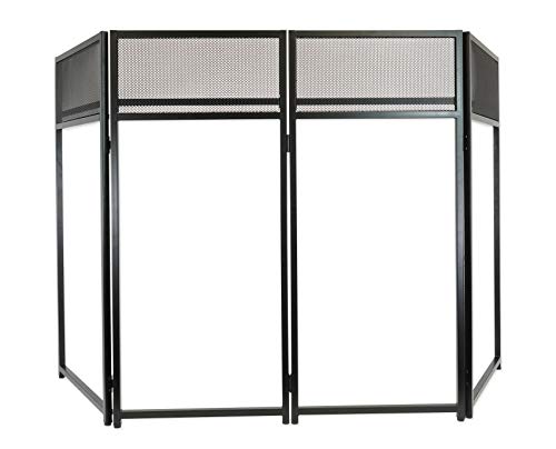 Rockville Rockbooth Dj Event Booth Facade W/Built In Table+Travel Bag+Scrims #TOP4