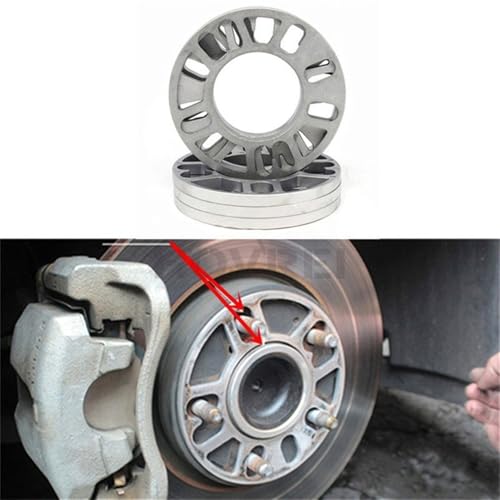 Cales de roue voiture universelles 5x114.3 adaptateur entretoise de pneu 3mm 5mm 8mm 10mm - 4