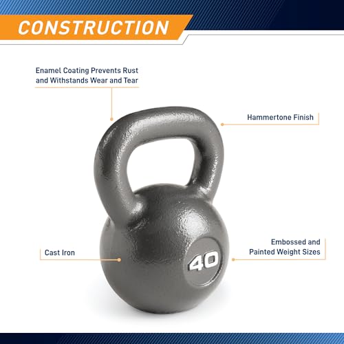 Image of Marcy Hammertone Kettle Bells - 10 to 55 lbs. HKB Workout Weights