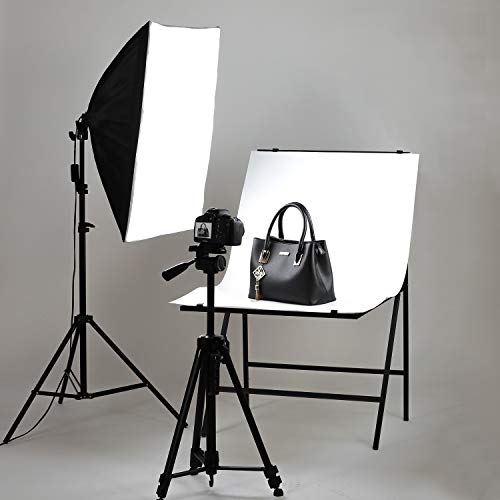 Photography Lighting Kit, 800W Softbox Photography Kit Continuous Lighting System Studio Equipment Professional Photography Bulb, Suitable for Still Life Portrait Video Shooting - Thumbnail 4