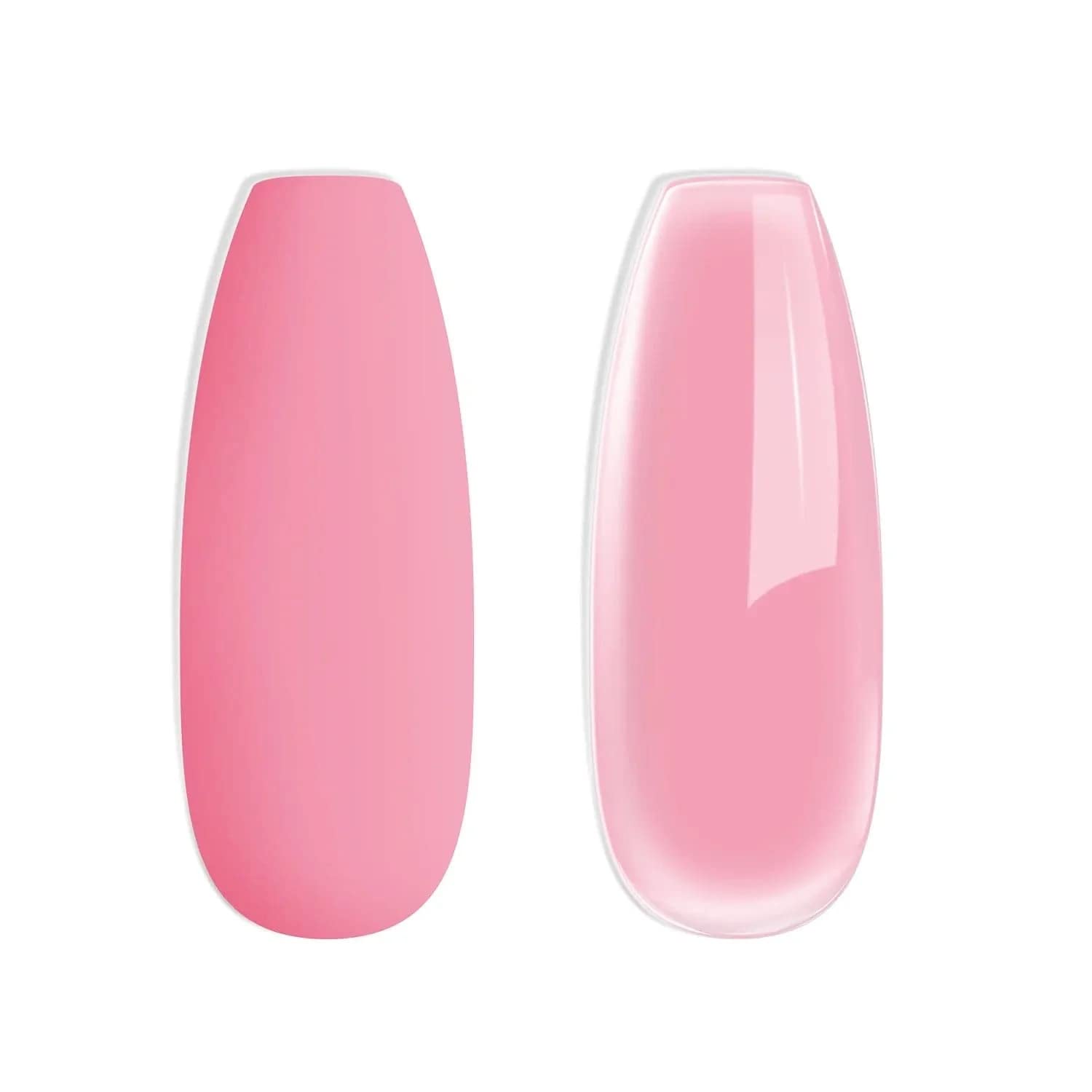 MODELONES 15ml Poly Nail Gel Builder Nail Extension Gel Enhancement Nail Thickening Acrylic Extension nail polish gel (Pink Poet 003) 2