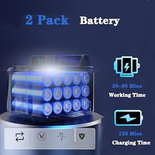 Mini Tronçonneuse a Batterie, 6 Pouces Tronçonneuse Électrique sans Fil Pour Sécateurs, élagueurs Et Coupeurs De Bois