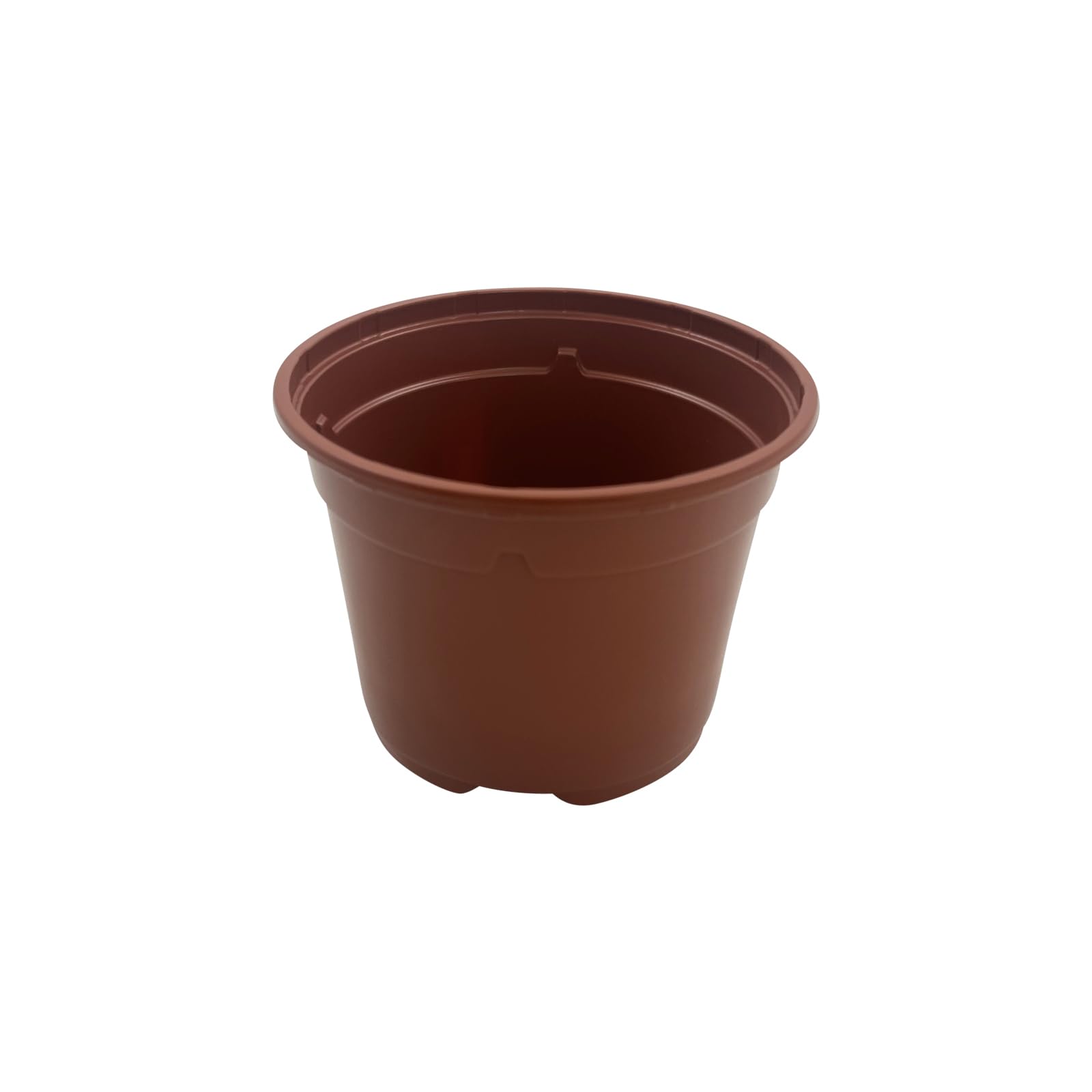Oakland Gardens 10.5cm Plant Pots Terracotta Plastic Short Size Nursery Flower Pot 4" Seedling Pot - Pack of 500
