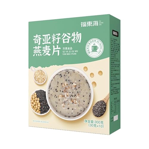 キヤ種子とオートミールを組み合わせた即席ヨーグルトフルーツ代用穀物キヤ種子オートミール300 g