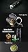 WISSBLUE X2 Military Grade Tactical Flashlight Rechargeable,6 Mode 1600 High Lumen Flashlight,Best 18650 Led Tactical Flashlight Black set