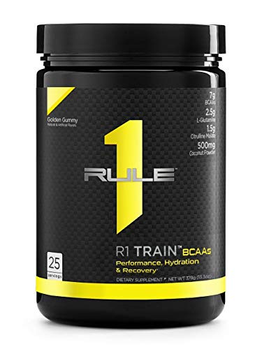 Rule 1 Proteins One R1 Train Bcaas 25 Serving Golden Gummy, 378 Gram