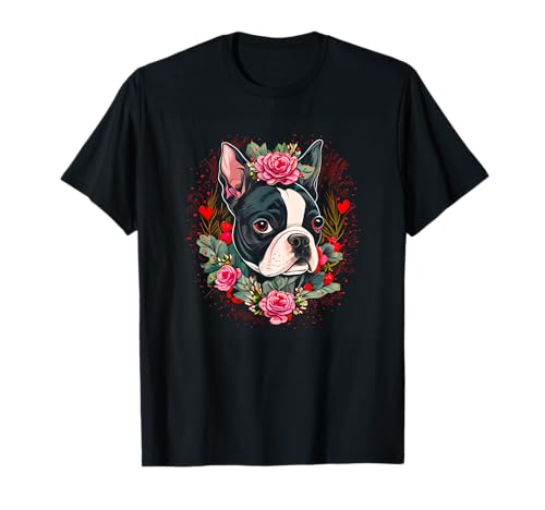Día de San Valentín – Boston Terrier perro San Valentín Camiseta