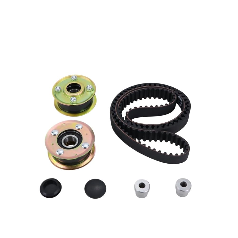 Kit de polea tensora y correa de plataforma síncrona MOPHE-131-4529 125-2532 120-3335 Compatible con cortacésped de plataforma de 30 pulgadas