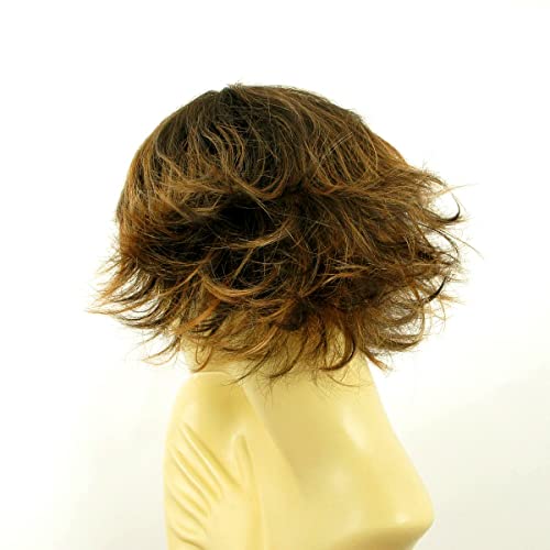 Perruque Synthétique Mi-longue Ondulée Couleur Wick Chocolate Light Copper - Bonnet Large - Neuf Avec étiquettes