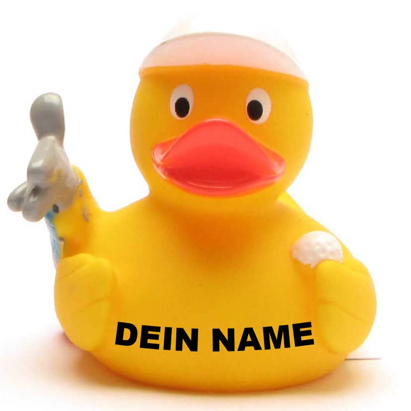 Rubber Duck - Personalised (Golf Duck)