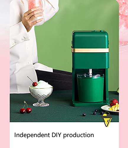 BAHAOMI Softeismaschine,Eismaschine,Heim-Eismaschine,Tiefkühl-Dessert-Maschine,Automatische Eismaschine, Rasierte… – Bild 5