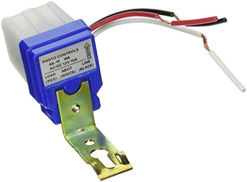 HIGHROCK Ac Dc 12v 10a Auto on Off Photocell Light Switch Photoswitch Light Sensor Switch