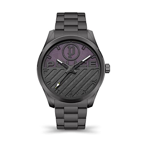 Police outlet relogio montre homme au design audacieux et boîtier robuste