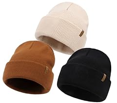 Beige & Caramel & Black -3pcs