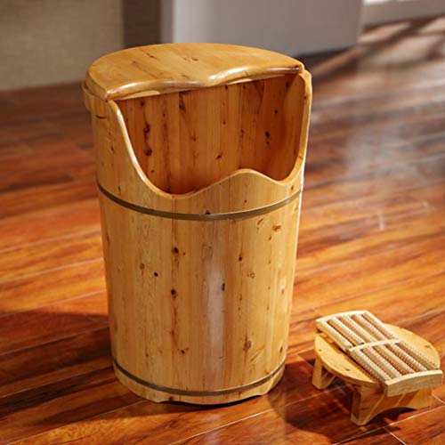 Cubeta de Madera para Baño de Pies y Masaje miniatura 4