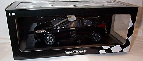 Ford Focus ST, metallic-schwarz, 2011, Modellauto, Fertigmodell, Minichamps 1:18