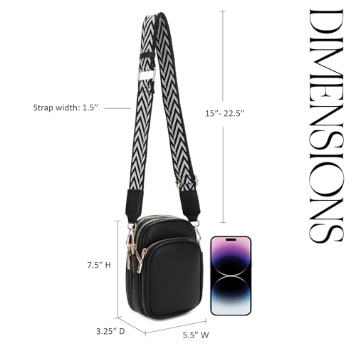 Image of Mali+Lili, Josie Triple Zip Crossbody Bag