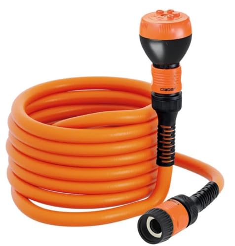 Claber 9337 Twedy - Tubo Telescopico 25 M, Con 5 Funzioni Di Irrigazione E Frizione