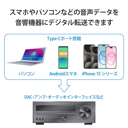 エレコム USBケーブル オーディオ用 DH-CB10