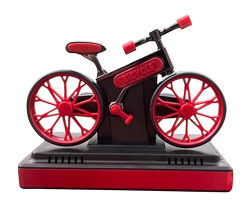 Image of Qawachh Rotating Tyre bicycle Solar Perfume Car Dashboard Decorative Items Freshener & Aromatherapy Bicycle Perfume Pieces Smell Eliminator