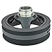 TRQ Harmonic Balancer Crank Pulley Compatible with Chevy GMC Truck Van Tahoe 4.8 6.2 5.3