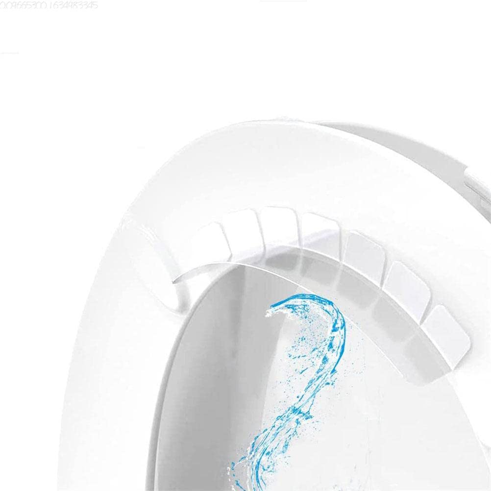 anti-éclaboussures universelle pour siège de toilettes, transparent, étanche pour enfants et adultes