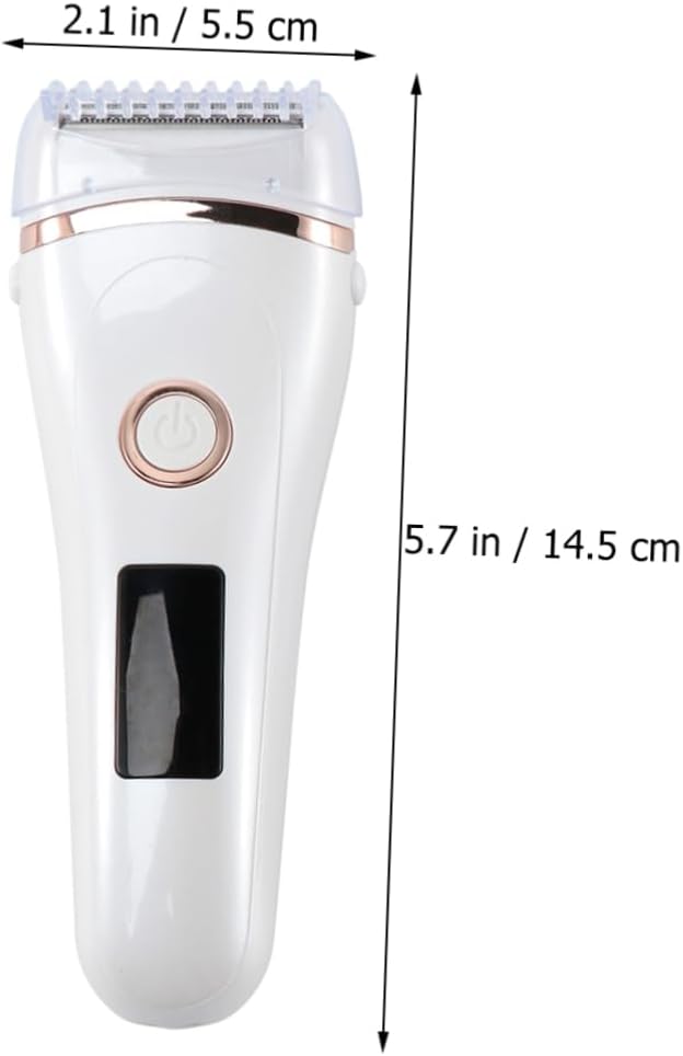 USB Charging Electric Shaver for Women Facial Hair Remover Hair Trimmer Led Display Akumbem Women Epilator