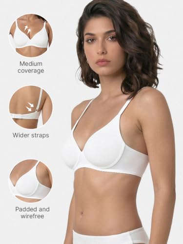 Image of Enamor Women Padded Non Wired Bra
