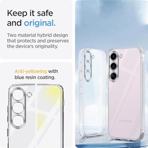 Image of Jkobi Back Cover for Samsung Galaxy S23 5G (Silicone Clear Shockproof Case with Camera Protection | Soft and Flexible | Transparent)