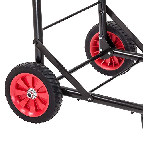 Sattelwagen Dema Meran für Pferde mit Sattelhalter und klappbarem Design
