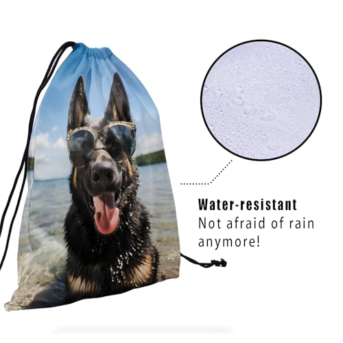 Image of Nerxy Pet Gymnastics Grip Bag Dog Cat Drawstring Grip Bags Puppy Shoe Bag Gym Storage Pouch