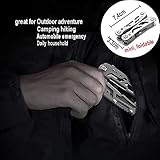 Mini Multitool Plier Set 12-in-1 Stainless Steel Floding General Plier Multi-Purpose Foldable Pocket Multitool with Screwdriver Bottle Opener for Outdoor Camping Fishing Hunting Hiking Survival - Image 5