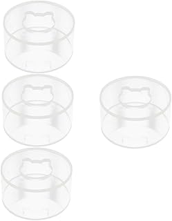 Ipetboom 4 Pçs Hamster Banheiro Banheira Critter Gaiola Hamster Banheiro Plataforma Hamster Cobaia Casa De Banho Pequenos Animais Banheiro Ouriço Roda Banho Piscina Acrílico Chinchila