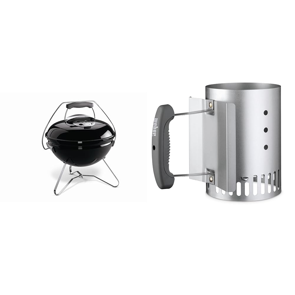 Charcoal Grill Ø 37 cm Smokey Joe barbecue charbon portable avec cheminée métal