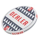 Séparateur de cartes : petit et léger, facile à transporter, couleur vive et durable, bonne dureté, ne se déforme pas facilement, bouton de croupier